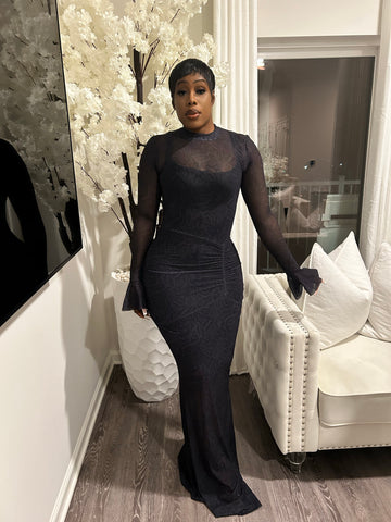 Midnight Muse Gown