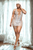 Golden Illusion Mini Dress